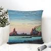Landscape Kawase Hasui Pillow Case linen pillow case sofa home decor cushion cover cushion cove
