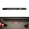 Kohlefaser-Rücklicht-Auto-Bremslampen-Aufkleber für Mirtsubishi Lancer