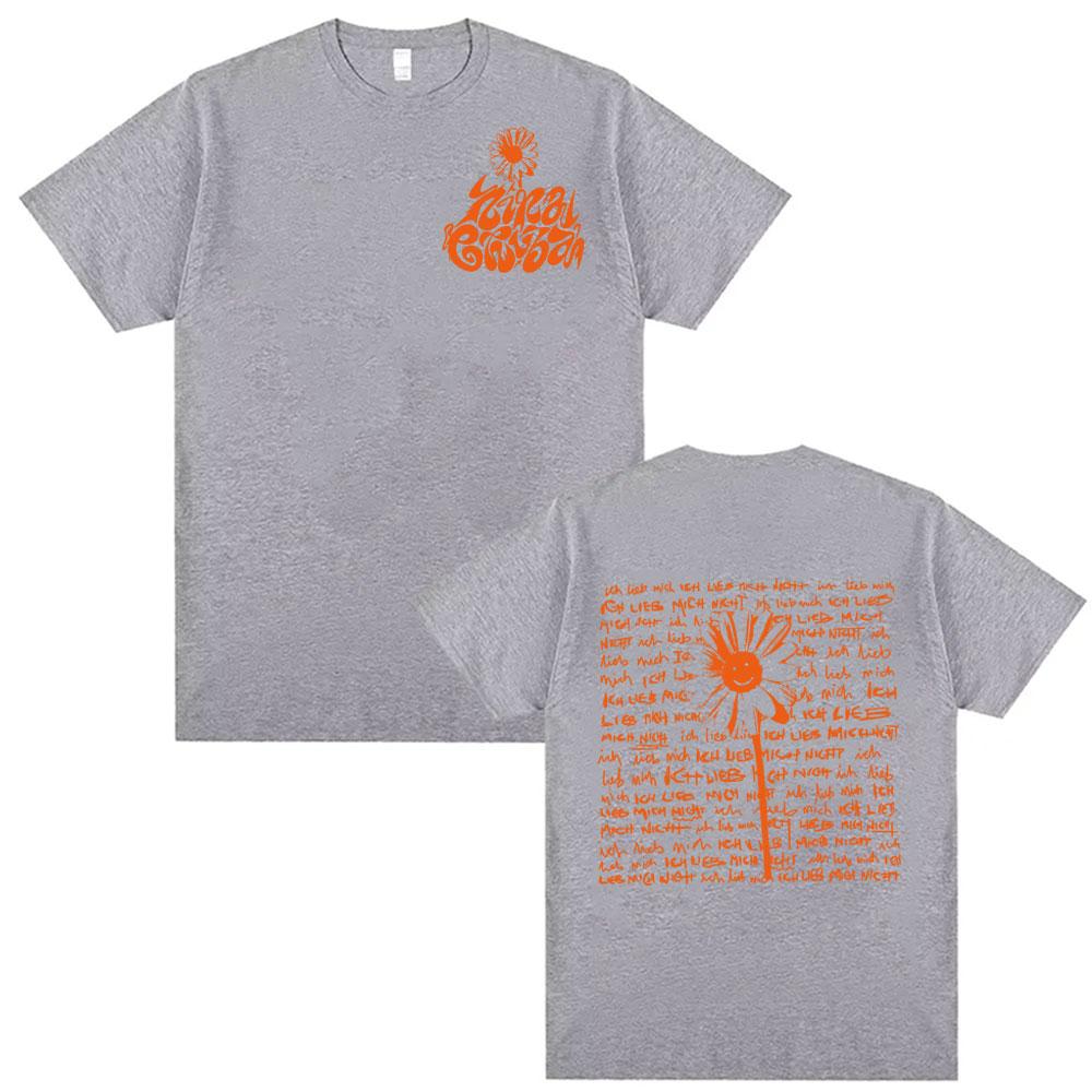 Dainininkės Nina Chuba albumo marškinėliai vyrams ir moterims Retro didelio dydžio apvalios apykaklės marškinėliai Madingi laisvalaikio 100% medvilnės marškinėliai Streetwear