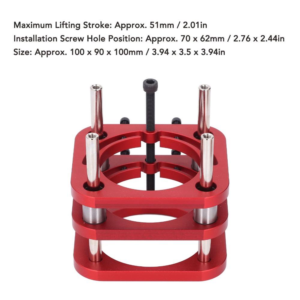 Hand Cranked Height Adjustment Router Table Base Router Base Woodworking
