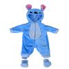 43cm Doll Clothes Cute Flamingo Outfits 13 Inch Reborn Doll Jumpsuit Birthday Gift Toys New Born Baby Dolls Accessories barbies