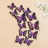 3D Realistic Double-Layer Butterfly Wall Stickers for Home Décor