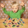 Dinosaur Figure Countdown Calendar Animal Keepsake Realistic 24-Day Count Down To Christmas Dinosaur Figure For Over 3 Years Old