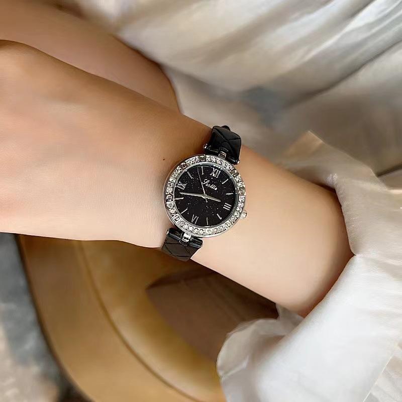 Starry Sky Watch Women S Belt Steel Belt Light Luxury Niche Fashion High Sense Women S Watch