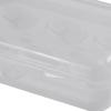 Egg Container Portable Shockproof Transparent Plastic 6 Compartment Egg Carrier Box for Outdoor