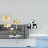 Elegant Reindeer Bookshelf Sculpture Modern Home Decor Collectible Ornament for Bedroom Living Room