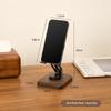 Solid Wood Rotatable Adjustable Phone & Tablet Stand