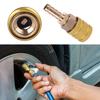 8mm Tire Valve Inflation Joint Brass Pump Adapter Quick Connector Conversion Accessories for Bicycle Motorcycle Car Tire Filling
