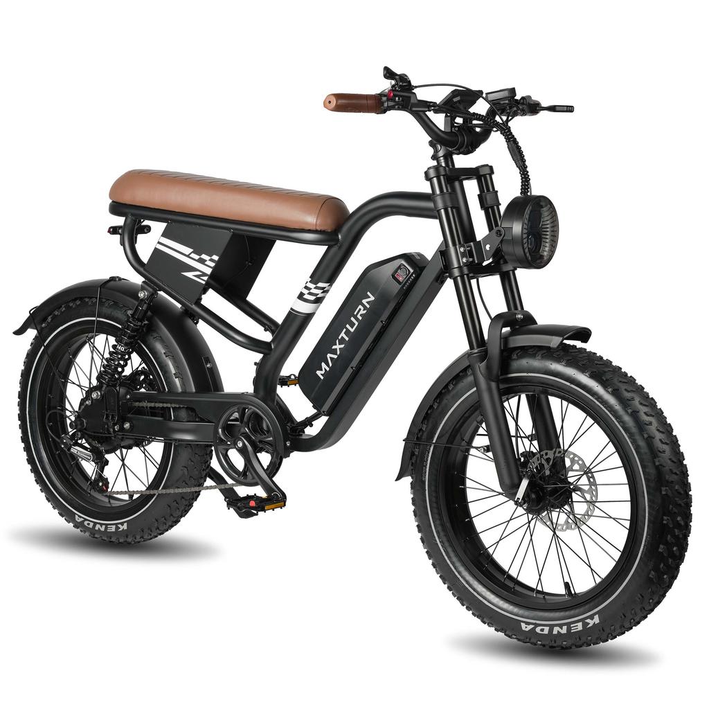 MAXTURN MX10 Elektrisches Mountainbike mit 48V 13,5Ah Akku, Shimano 7-Gang