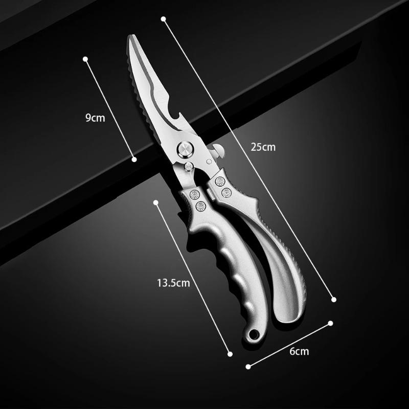 Nożyczki do kości kurczaka ze stali nierdzewnej, wielofunkcyjne, do użytku domowego, do krojenia mięsa i warzyw, narzędzia kuchenne