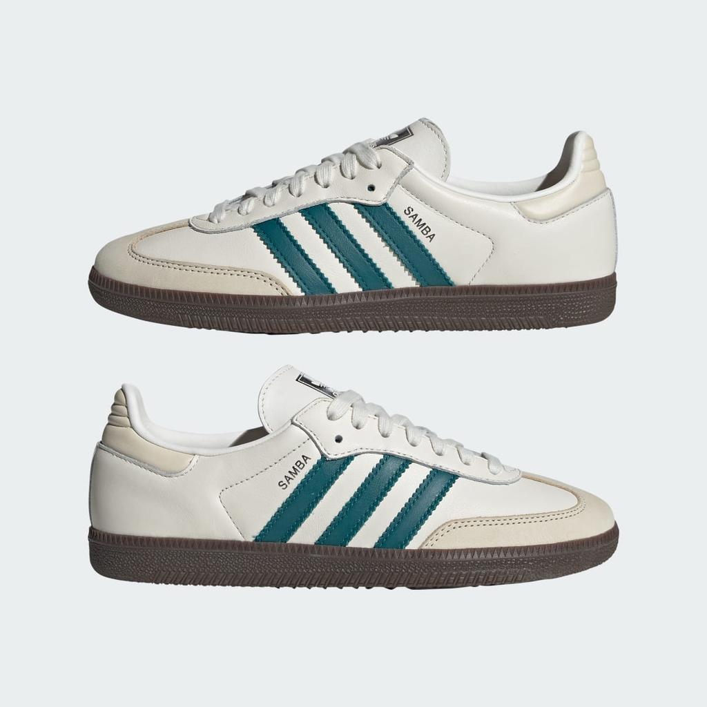 adidas Samba OG IG1963 Unisex Originals Sneakers Cloud White / Legacy Teal / Wonder White