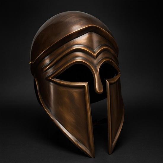 

Corinthian Helmet Ancient Greek Warrior Armor for Cosplay, LARP, Decor Collectors Handmade Bronze Replica Gift