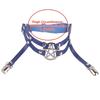 Fashion Adjustable Pentagram Leg Strap Punk PU Leather Suspender Stockings Clip Rock Gothic Garter Belt JK Accessory
