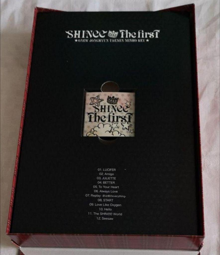 [USED] SHINee "The First" First Press Limited Special Box