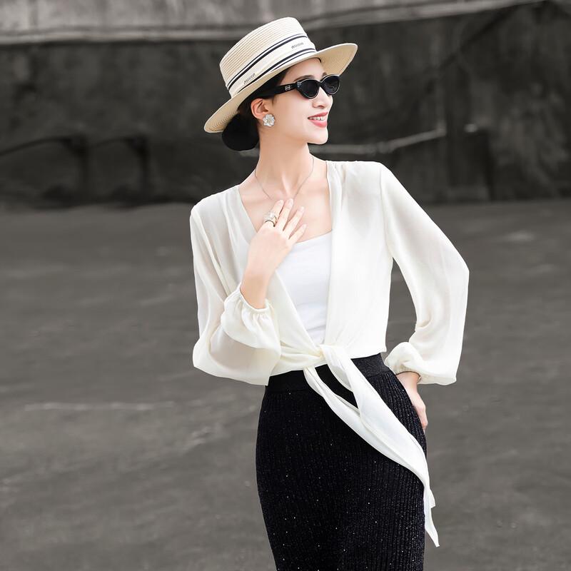 Lansere 2026 Women s Elegant Open-Front Cardigan S