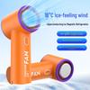 T20 Compact Handheld Fan: High-Speed, Long Battery, USB Rechargeable for Outdoor Cooling
