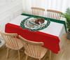 Viva Mexico Dia De La Independencia Rectangle Tablecloth for Table Decor Reusable Farmhouse Kitchen Tablecloth Party Decor