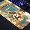 Navia Genshin Impact Anime Girl Mousepad Large Gaming Mouse Pad LockEdge Thickened Computer Keyboard Table Desk Mat