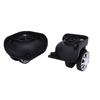 1 Pair Luggage Suitcase Wheels ABS Silent Double Row Wheels Universal Travel Suitcase Replacement Casters