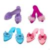 Princess Dress up Shoes 1 Pair Versatile Jelly Sandals for Girls Pretend Play Beach Cosplay