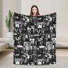 Adele Alternative Poster Blanket  Warm Novelty Plush Throw Blanket For Couch Chair Travel Office Flannel Bedspread Bed Cover