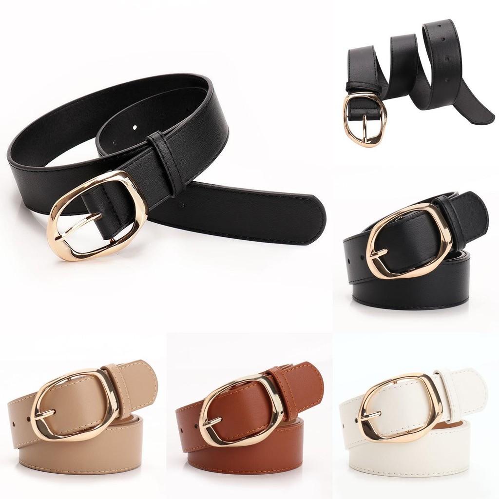 Stylish Womens Casual Buckle Belt Made Of Faux Leather With Classic Pin Closure For Work And Leisure