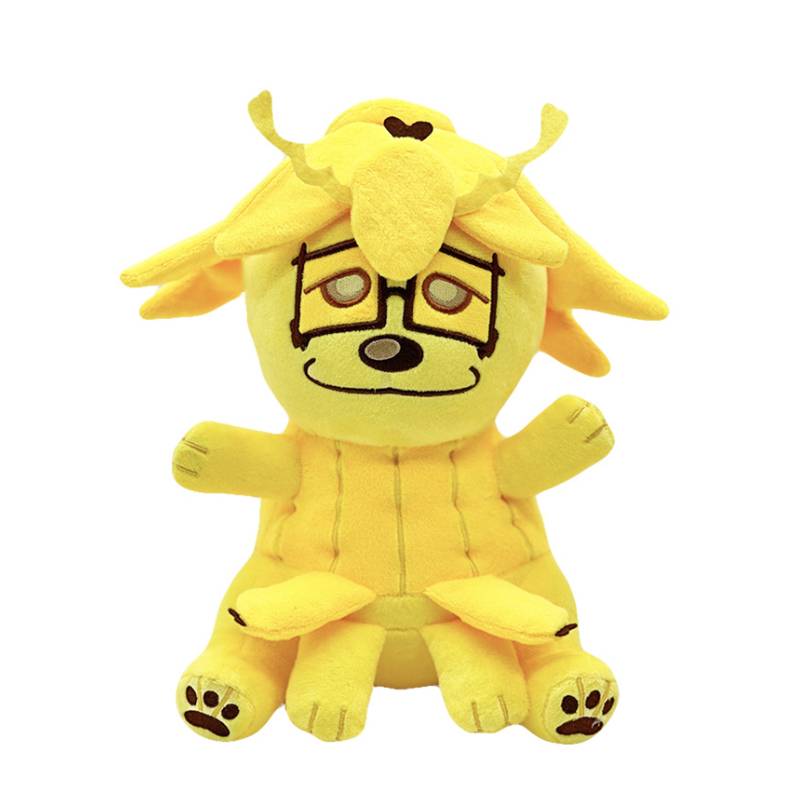 

Split Bive Regretevator Plush Toy Doll Game Character Cartoon Cute Pillow Throw жовтий