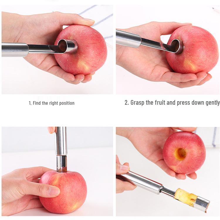 Three-Piece Stainless Steel Fruit & Vegetable Peeler and Potato Grater Set for Kitchen
