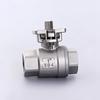 Jun Dingying Two-piece Stainless Steel Threaded Ball Valve