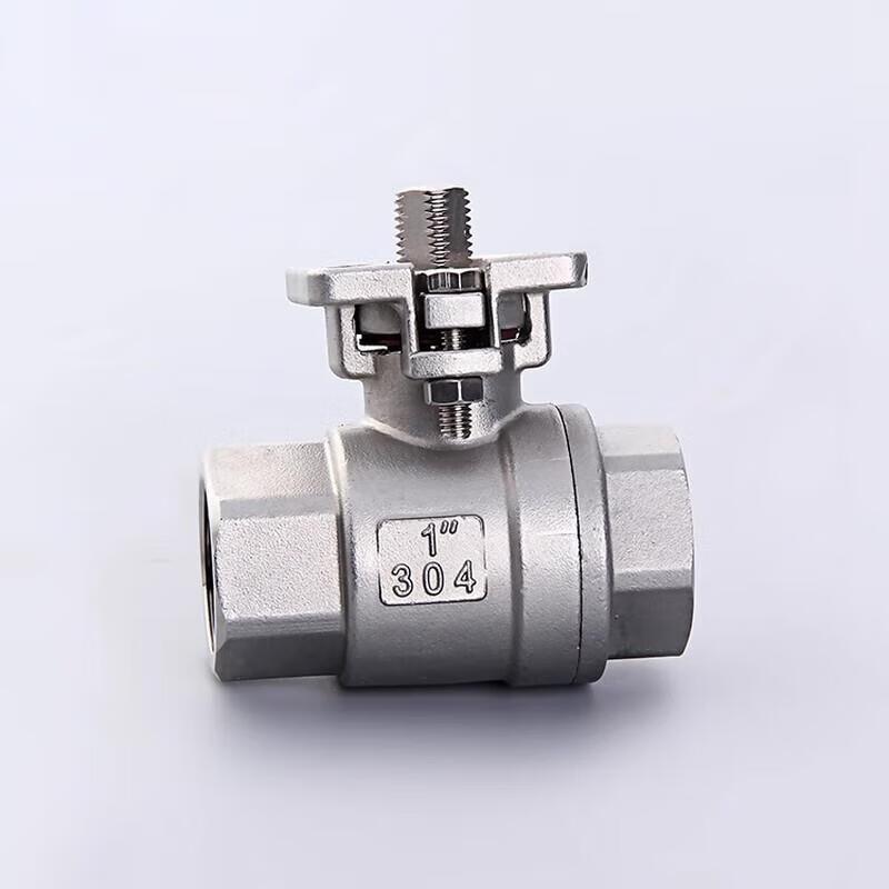 Jun Dingying Two-piece Stainless Steel Threaded Ball Valve