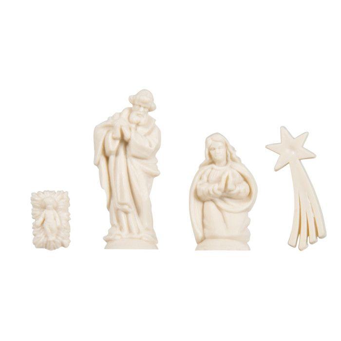 Crèche: La famille sainte + comète, 20 mm