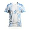 Maglia da allenamento edizione speciale squadra Messico maglia riscaldamento pre-partita maglia da calcio manica corta t-shirt per tifosi