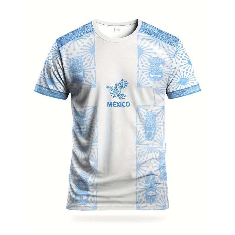 Maglia da allenamento edizione speciale squadra Messico maglia riscaldamento pre-partita maglia da calcio manica corta t-shirt per tifosi