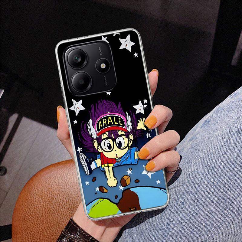 Arale Dr Slump Phone Case For Xiaomi Redmi Note 15 14 13 12S 12 11 Pro Plus 14S 11S 11E 10 10S 11T 5G Personalized Cover Redmi N