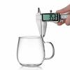 520ml Heat-Resistant Glass Tea Infuser Mug with Lid and Handle