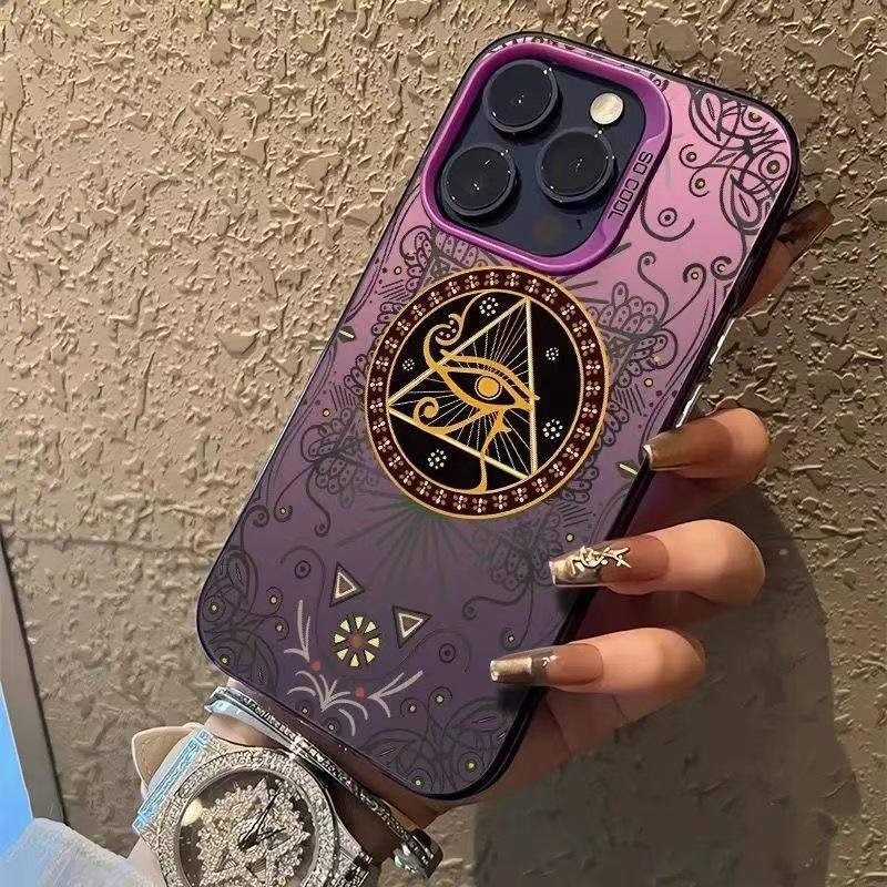 All-Seeing Eye iPhone 16Pro Case for iPhone 15Pro/14/13/17 - European & American Style