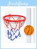 Small 1pc Basketball Coordinated Set Wrist Solid Rubber Elastic Ball Childrens Exercise Shooting Table Game Toy