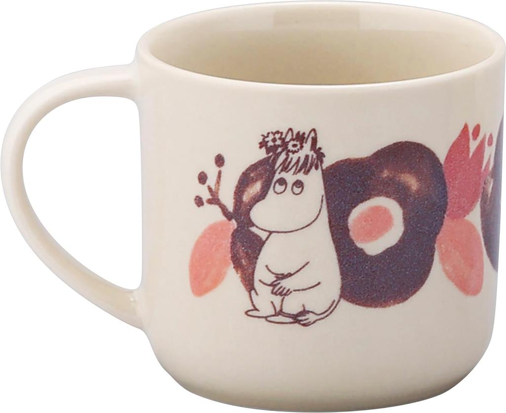 Moomin PeriA Mug, 350ml, Microwave and Dishwasher Safe, Brown, Coffee/Tea, Made In Japan, MM7701-11
