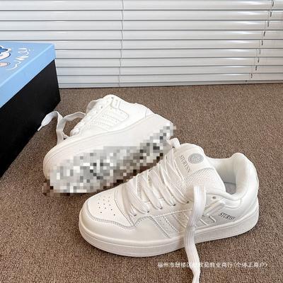 Herrenschuhe Brotchuhe Trend 2 Winter Retro Neu Streetstyle Vielseitig Weiße Schuhe Freizeit Board Schuhe