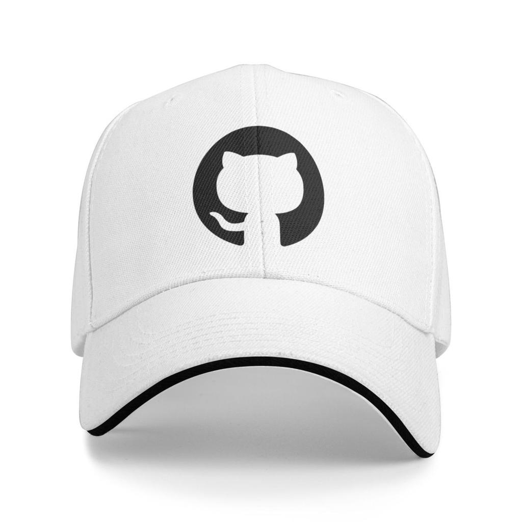 Unisex Baseball Hats GitHub Logo Outdoor Streetwear Summer Sports Baseball Caps Hip Hop Cap Casquette Hats