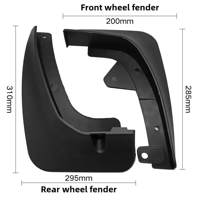 For Mazda CX 3 CX-3 2016~2018 Car Mud Flap Front Rear Wheel 4pcs/Set Soft TPE Mudguard Splash Guards Fender External Accessories