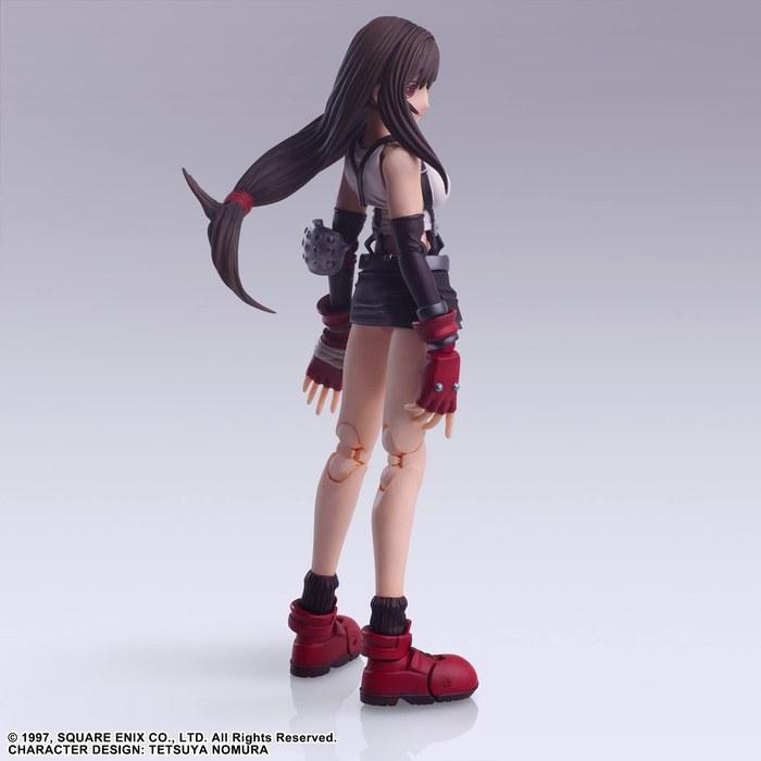 Final Fantasy VII Bring Arts <Tifa Lockhart> PVC Painted Action Figure, Black