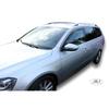 Air Deflectors - J&J AUTOMOTIVE - Volkswagen Golf 3 - Smoked - Easy Installation - Reinforced Acrylic