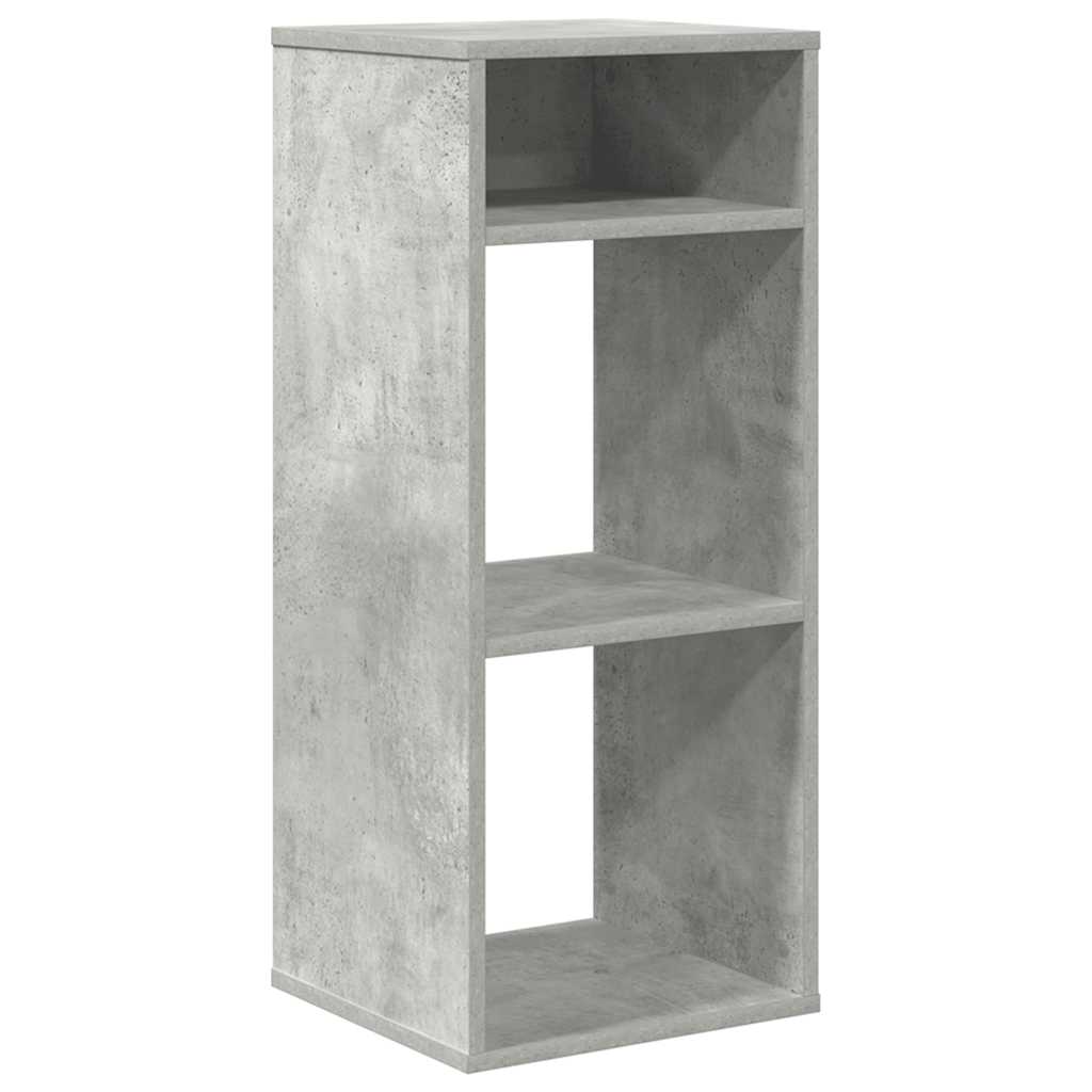 Bookshelf Concrete Grey 34 x 31 x 80 cm Engineered Wood