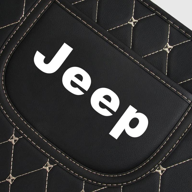 Pro Jeep 1 ks Ochrana opěradla autosedačky Podložka proti kopnutí Pro Jeep Wrangler Renegade Compass Grand Cherokee Patriot Rubicon Li