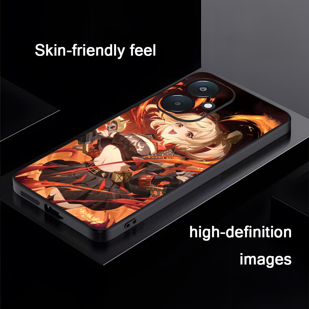 

Zenless Zone Zero Burnice Whita Phone Case For Xiaomi Redmi 14C 13C 12C Note14 13 12 11 10 Pro Plus S Soft Black Phone Cover Redmi Note11ProPlus