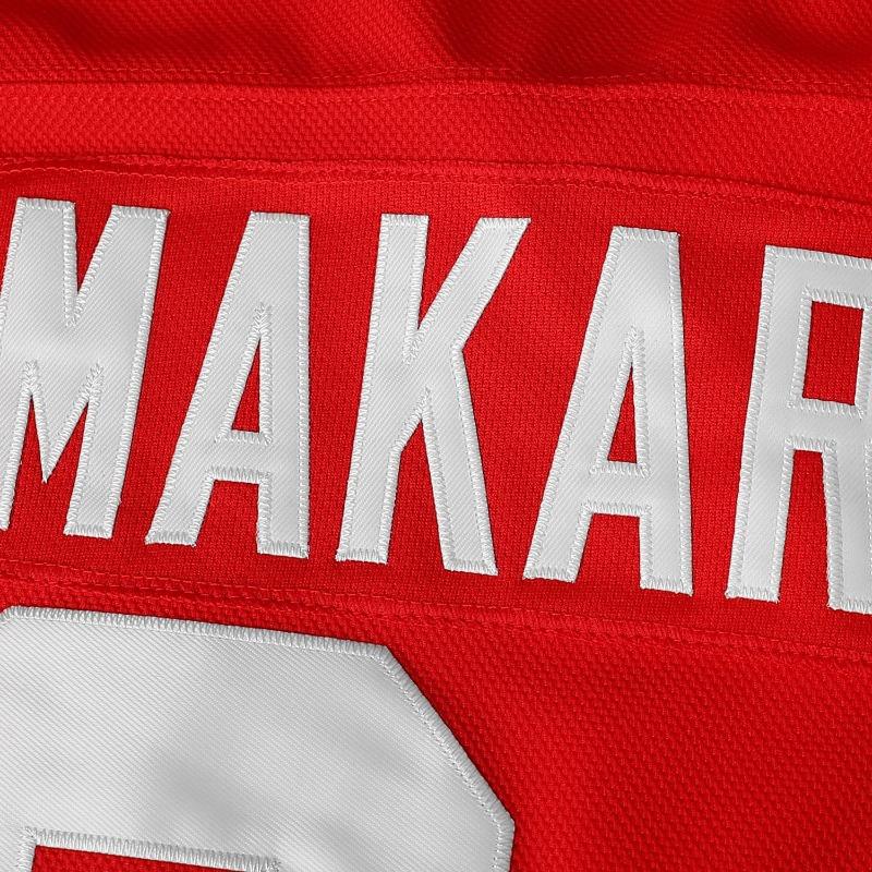 Hockey Jersey Red White Accents Vintage Athletic Jersey Hockey Fans Collectors Athletic Jersey Prints