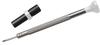 BERGEON Watch Tool Screwdriver, Stainless Steel, 1.4mm Diameter, Gray, BE30081AT140, with Refill Tip, Officially Imported