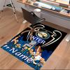 Custom Personalization Inter Milan Print Area Rug - Soft, Washable Non-Slip Indoor Mat,Living Room,Home&Office Decorative Rug