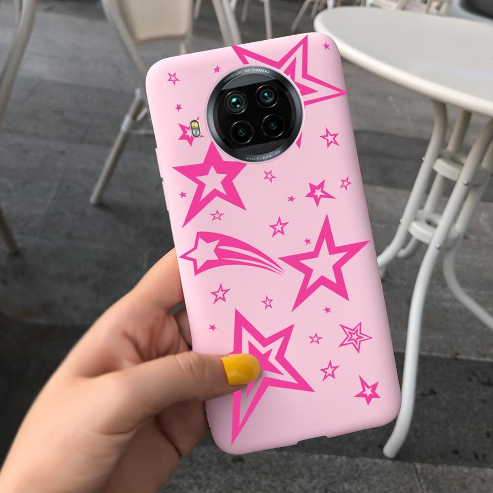 ForXiaomi Mi 10T Lite Case Cute Cartoon Cat Painted TPU Silicone Back Cover For Xiaomi Mi 10T Lite 5G 10Tlite Phone Case Funda